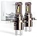 WAIXINGREN H4 Led Headlight Bulbs, 6500K Cool White, 60W 26000LM H4 Headlight Bulbs led with Fan, No Adapter Required, Plug and Play Easy Installation, Pack of 2 (H4/9003/HB2)