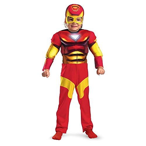 Disguise Costumes Marvel Super Hero Squad Iron Man Toddler Muscle Costume
