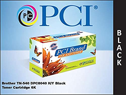 PCI Brand Compatible Toner Cartridge Replacement for Brother TN-540 Black Toner Cartridge 6.7K High Yield -  Premium Compatibles Inc, TN540PCI