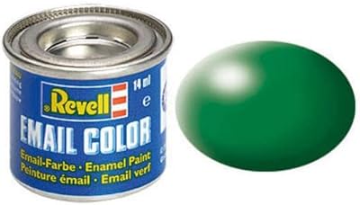Revell RMX32364 14 ml Enamel Paint, Leaf Green Silk - Pack of 6