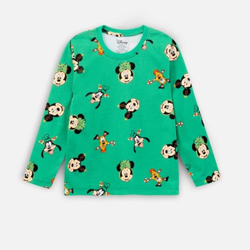 Image of Nap Chief Kids Full Sleeves Cotton Printed Night Suit for Boys & Girls, Tshirt & Pyjama Set for Sleepwear