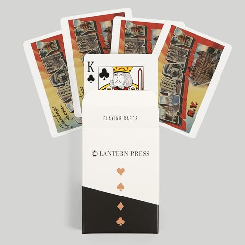 Juego de naipes Poker Lantern Press Albany New York miniatura 6