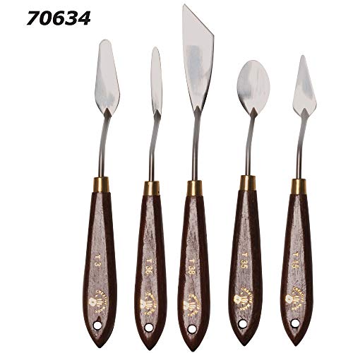 Painter's Edge Stainless Steel Painting Knife Collection 5C
