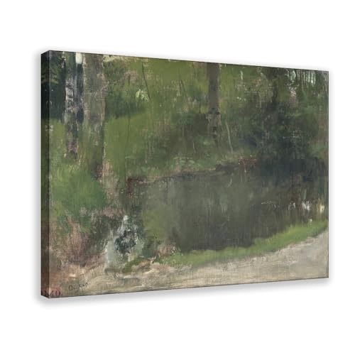 Toile Edgar Degas anti-reflet - Solution Déco Grand Format avec Cadre Suspendu