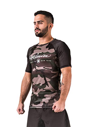 Ronin Signature Compression Shirt – Short Sleeve Snug Fit Rash Guard for Men2