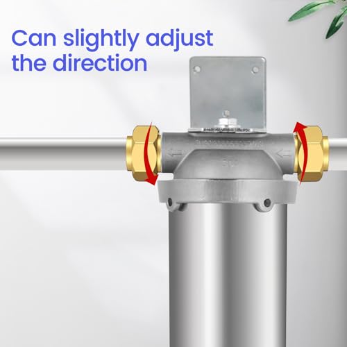 Bokkrall BUS-10-3/4NPT Inch Stainless Steel 304 Water Filter Housing thumb #8