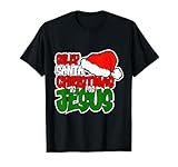 Photo Gallery stupido babbo natale è per gesù divertente natale religioso maglietta Photo Gallery stupido babbo natale è per gesù divertente natale religioso maglietta