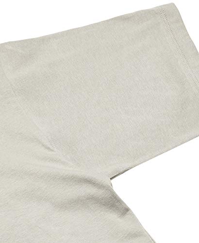 Camiseta Básica, Hering, Feminino, Cinza, G