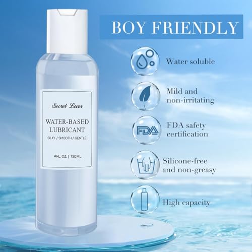 Secret Lover Water-Based Personal Lubricant, Portable Silky Smooth Long-Lasting Lube For Women thumb #1