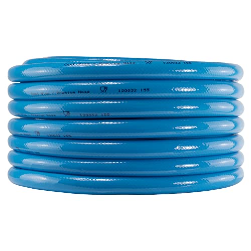 1/2" Blue Drinking Water Hose for Camping, 10m
