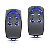 433MHz Telecommande Portail Compatible avec FLO4-RS, 4 Canaux télécommande Porte de Gara...