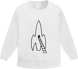 Azeeda 'Rocket Ship' Kid's Sweatshirt/Jumper (3-4 Years) (KW00036673)