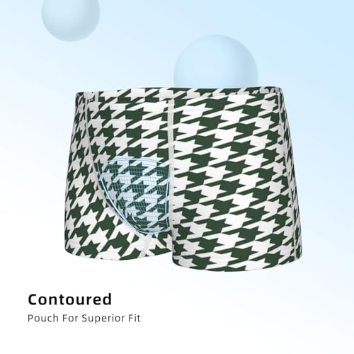 Boys' Cotton Boxer Brief Soft Underwear-Scottish Checkered4