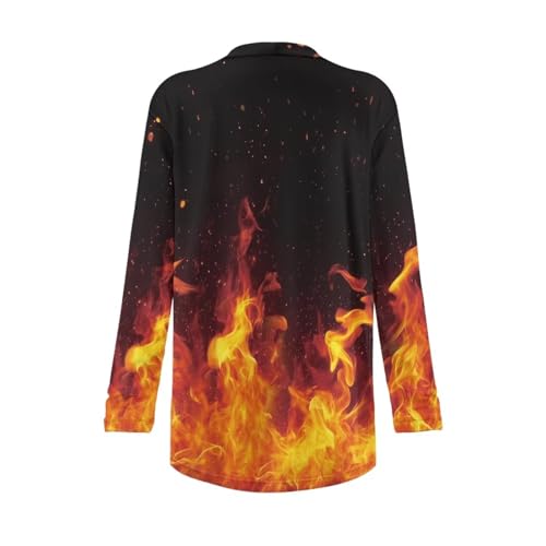 Image of Women's Lightweight Cardigans with Pockets Trendy Long Sleeve Open Front Cardigan Casual Tops Jackets Fall Oufits S-2XL