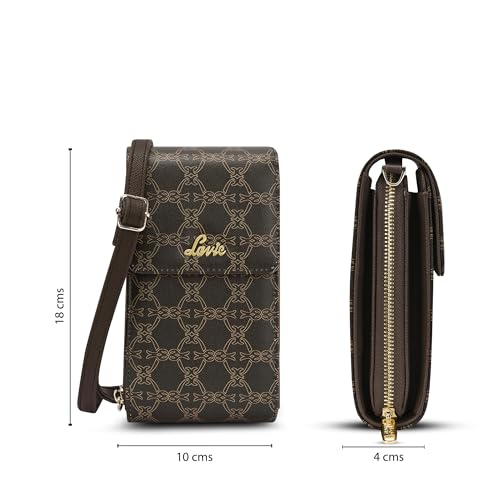 Lavie Women's Zally Vertical Zip Wallet Choco - Image 5