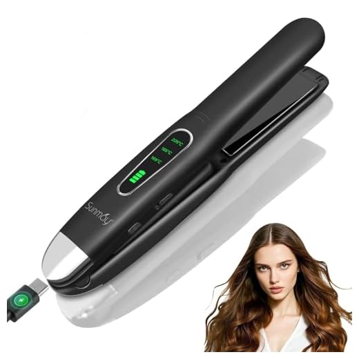 Cordless Mini Hair Straightener for Travel