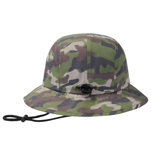 Image of BASSDASH UPF50+ Fishing Bucket Hat for Men Women Lightweight Water Resistant Packable Outdoor Summer Sun Hats FH13