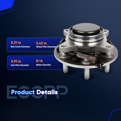 Image of ECCPP 515176 Wheel Bearing Hub Assembly for Lincoln Navigator 2018-2020