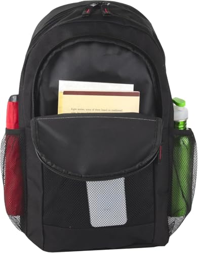 Summit Ridge 24 Pack Bulk Reflective Backpacks Wholesale for College Men, Women, Homeless Adults (Male Colors Pack)3