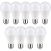 Produktbild 9 x Müller-Licht LED Leuchtmittel Birnenform A55 7W = 40W E27 matt 470lm Ra95 Flicker-Free warmweiß 2700K 180°