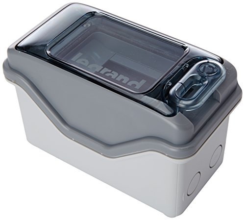 Coffret PLEXO 3-2 + 1 modules - IP65 IK09 - Gris