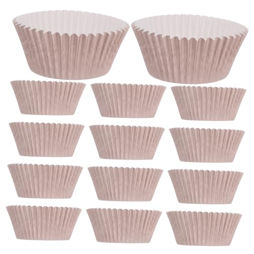 ZUNOXAZ 100 piezas Unidades Moldes Papel para Cupcakes Resistentes Alta Temperatura para Fiestas Bodas y Celebraciones