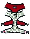 Pronto Petwear NCAA Ohio State | Buckeyes Football Stripe Reversible Pet Harness S