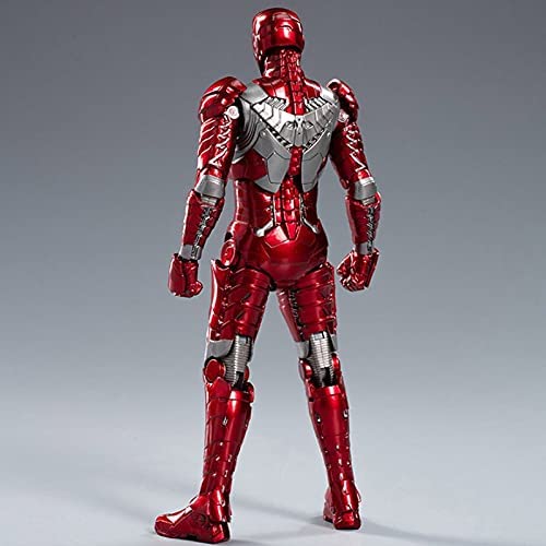 Zt 10Th Anniversary 7 Inches Deluxe Collector Iron Man Mk5 Action Figures #TOP4