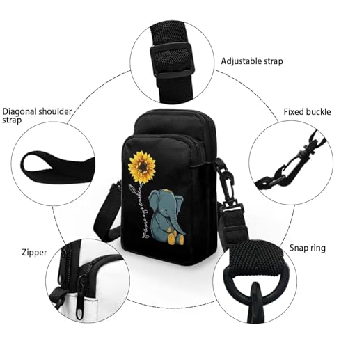 Image of Small Crossbody Purse for Women Kids Shoulder Messenger Bag