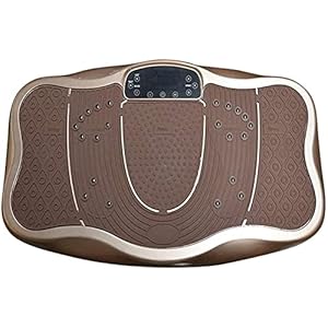 Vibration Plate Exercise Machine Whole Body Workout Fitness Vibration Platform Machine Home Training Equipment for Adult Weight Loss with Bluetooth Speaker Max User Weight 330lbs