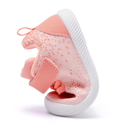 Image of MORENDL Toddler Sneakers Baby Boys & Girls Barefoot Shoes Lightweight Breathable Walking Running Tennis Athletic Sport Shoes