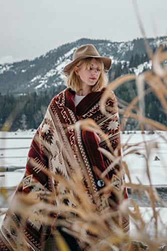 Inca Aztec Throw Blanket | Southwest Indian Navajo Boho Style | Native Woven Western Cover For Camping, Bedding, Couch & Office | Faux Alpaca, Lightweight, Hypoallergenic & Warm Camp Vanlife Blanket… #TOP4