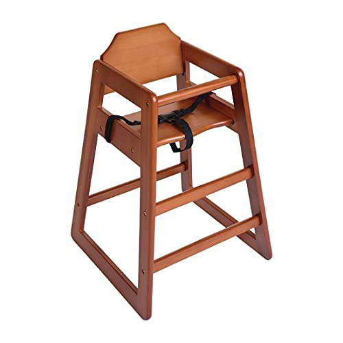Bolero dl901 alta silla, acabado de madera oscura
