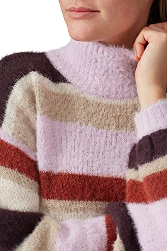 Image of Louna Rent The Runway Pre-Loved Multi Striped High Neck Sweater