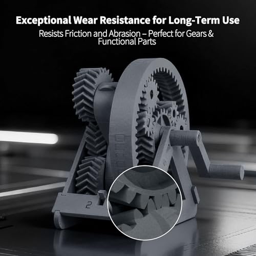 Image of IEMAI Carbon Fiber PETG Filament 1.75mm Matte Gray 1KG, PETG-CF 3D Printer Filament with Dimensional Stability & Low Warpage, High Stiffness, Heat Resistant, Easy Print