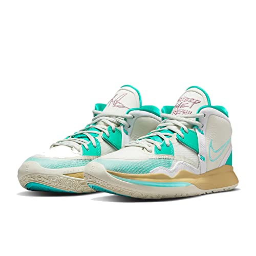 Image of Nike Kyrie Infinity 1 World 1 People DO9614-800 Safety Orange /Gorge Green /Sesame /Black Men's Basketball Shoes