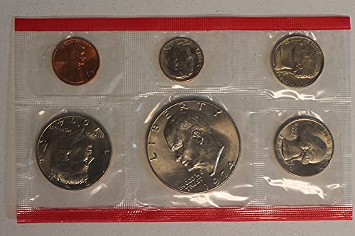 1974 United States Mint Uncirculated Coin Set In Original Government Packaging #TOP1