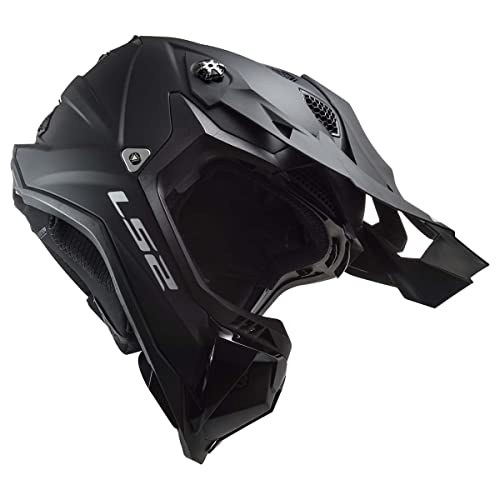 Ls2 Helmets Mx-Off Road Subverter Evo Helmet (Matte Black - Large) #TOP6