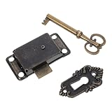 Matériau robuste : fabriqués en métal, ces cadenas sont durables et résistants, garantissant leur utilisation. cadenas classiques, cadenas de style ancien