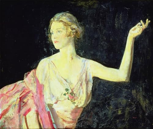 Toile murale abstraite pour décoration salon peinture moderne Ambrose Mcevoy 60x90