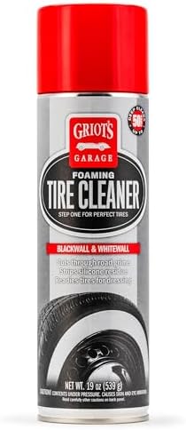 Griot's Garage Foaming Tire Cleaner, Removes Silicone Residue and...