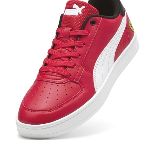 PUMA Men's Ferrari Caven 2.0 Shoes, Rosso Corsa-White, 72