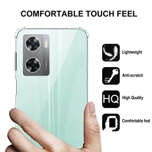 Image of SHOPBYSHOP for Back Case Cover Bumper Flexible Silicone Transparent Back Cover for OnePlus Nord N20 SE - Transparent