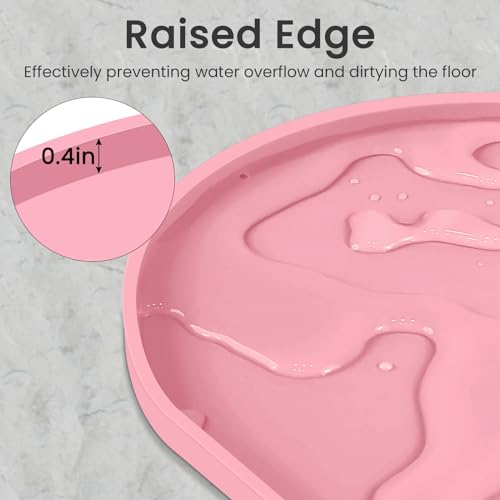 Ptlom Tapete de Silicone para Alimentação de Animais de Estimação para Cães E Gatos, Jogo Americano