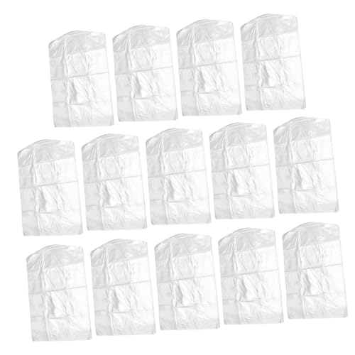 20pcs Clothes Bag Dry Cleaning Hanging Bags Storage for Travel Garment Covers Easy to Fold Compact