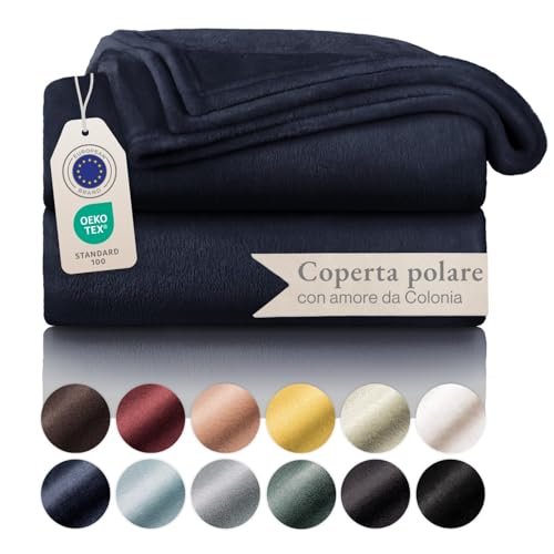 PLAID CALDO INVERNALE: La nostra coperta in pile di Blumtal è morbidissima ed adatta ad ogni camera della casa. Ideale per guardare la tv o leggere un libro al caldo. Lascaiti coccolare dalla nostra coperta divano morbida.