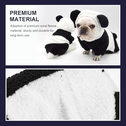 Disfraz Panda para Perro Pequeño Talla M miniatura 4