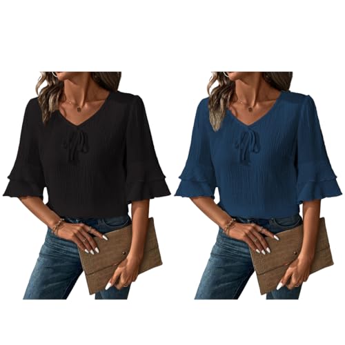 Image of TOPLOT Women's Top | Stylish Shirt Design | Comfortable Western Top| Easy Movement Structure | Trendy Look Styling | Versatile Perfect for Casual & Everyday Fashion (5231)