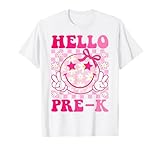 Photo Gallery hello pre-k coquette bow back to school ragazza in età prescolare maglietta Photo Gallery hello pre-k coquette bow back to school ragazza in età prescolare maglietta