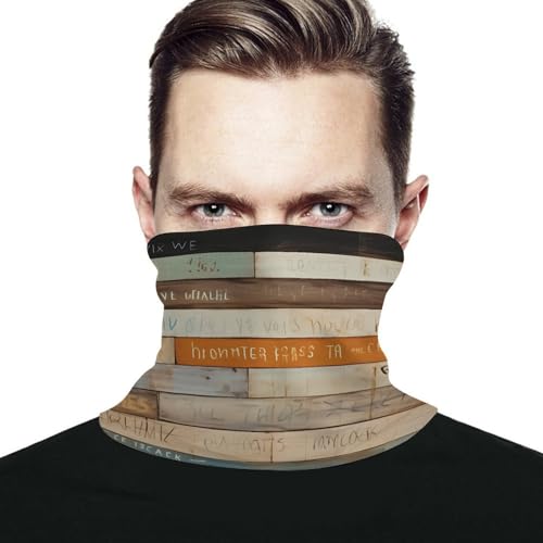 Bunch of Wood Planks Neck Gaiter Unisex Ski Mask Gator Face Cover Scarf Balaclavas Bandana